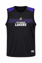 NBA SPORTS TANK GRAPHIC BLACK MEN PRE OWNED L