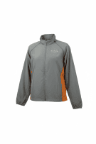 TAS Technical Wear Windbreaker Jacket Grey Orange Men’s M