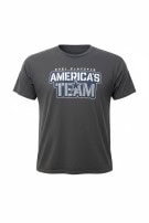 TEAM APPAREL GRAPHIC TEE MINIMAL ANTRACITE UOMO PRE OWNED XXL