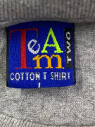 TEAM COTTON T-SHIRT THAILAND GRAPHIC GRIGIO UNISEX L