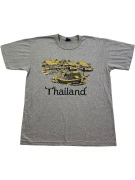 TEAM COTTON T-SHIRT THAILAND GRAPHIC GRIGIO UNISEX L