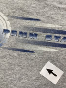 TEAM EDITION APPAREL T-SHIRT PENN STATE LOGO ΓΚΡΙ UNISEX XL
