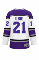 TEAM JERSEY GRAPHIC ΛΕΥΚΟ ΚΑΙ ΜΩΒ ΑΝΤΡΙΚΟ PRE OWNED XL
