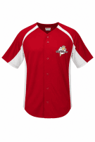TEAMWORK SPORT ΓΡΑΜΜΩΤΟ BASEBALL JERSEY ΚΟΚΚΙΝΟ ΑΝΤΡΙΚΟ PRE OWNED L