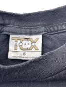 TEXAS APPAREL GRAPHIC TEE STREETWEAR BLACK ΑΝΤΡΙΚΟ PRE OWNED S