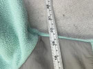 THE NORTH FACE FLEECE ZIP JACKET MINIMAL MINT GRAY UNISEX PRE OWNED S