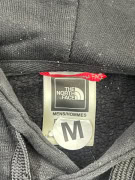 The North Face Hoodie Nero con logo in rilievo Unisex M