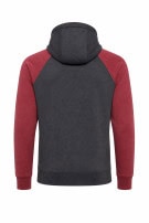 THE NORTH FACE HOODIE STREETWEAR ΓΚΡΙ ΚΟΚΚΙΝΟ ΓΥΝΑΙΚΕΙΟ PRE OWNED M