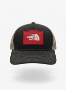THE NORTH FACE TRUCKER CAP BLACK BEIGE UNISEX PRE OWNED