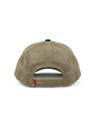 THE NORTH FACE TRUCKER CAP BLACK BEIGE UNISEX PRE OWNED