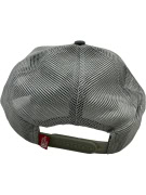 THE NORTH FACE cappello trucker casual con logo rosso e stelle grigio unisex taglia unica