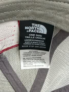 THE NORTH FACE cappello trucker casual con logo rosso e stelle grigio unisex taglia unica