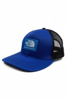THE NORTH FACE TRUCKER CAP OUTDOOR LOGO PATCH BLUE / BLACK UNISEX ONE SIZE