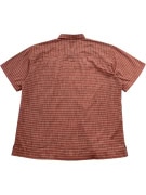 THE NORTH FACE CASUAL SHIRT WITH LOGO STRIPED RED MEN XL