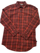 THE NORTH FACE SHIRT VINTAGE RED WOMANS PRE OWNED M