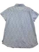 THE NORTH FACE PATTERNED SHIRT LIGHT BLUE WOMENS M