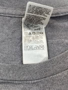 THE NORTH FACE T SHIRT SPELL OUT CHARCOAL ΓΚΡΙ ΑΝΤΡΙΚΟ PRE OWNED L