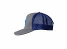 THE NORTH FACE TRUCKER CAP LOGO GREY BLUE UNISEX PRE OWNED