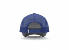 THE NORTH FACE TRUCKER CAP RETRO GREY BLUE UNISEX PRE OWNED