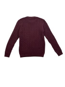 TIMBERLAND ΠΛΕΚΟ ΜΠΛΟΥΖΑ CABLE KNIT ΛΟΓΟΤΥΠΟ ΜΠΟΡΝΤΟ ΑΝΔΡΙΚΟ M