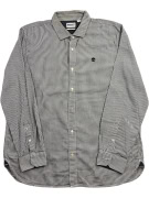 TIMBERLAND CASUAL SHIRT WITH LOGO BLUE/WHITE MEN'S XXL