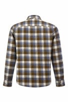 TIMBERLAND SHIRT CHECKED BLUE BROWN MALE PRE OWNED L