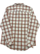 TIMBERLAND SHIRT CHECKED VINTAGE LOGO WHITE/RED MEN'S L