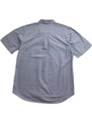 TIMBERLAND SHORT SLEEVE OXFORD SHIRT WITH EMBROIDERED LOGO LIGHT BLUE MEN'S LARGE