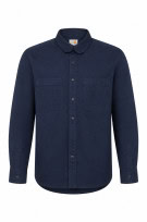 TIMBERLAND OVERSHIRT NAVY MENS PRE OWNED L