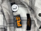 TIMBERLAND CAMICIA PLAID BIANCO GRIGIO UOMO PRE OWNED L