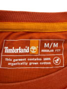 TIMBERLAND T-Shirt REGULAR FIT Κεντημένο Logo Πορτοκαλί Ανδρικό MEDIUM