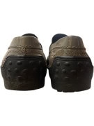 TODS LOAFERS CLASSIC OLIVE UNISEX PRE OWNED EU 39