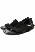 TODS SANDALS MINIMAL BLACK WOMENS PRE OWNED EU 38.5