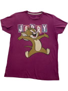 TOM AND JERRY T-SHIRT BIG LOGO JERRY ΜΠΟΡΝΤΟ UNISEX M