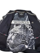 Tom Ford Tracksuit Set Zip Jacket & Pants Logo Navy Unisex L