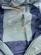 TOM TAILOR DENIM Giacca Puffer Casual con logo kaki da uomo XXL