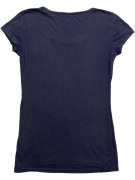Tom Tailor Denim T-Shirt Denim Girl Logo Μπλε Γυναικείο XS