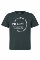 TOM TAILOR GRAPHIC TEE NERO UOMO PRE OWNED XL