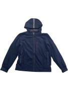 Tom Tailor Giacca Softshell Casual con Cappuccio Blu da Uomo XL