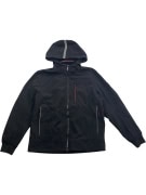 Tom Tailor Giacca Softshell Casual con Cappuccio Nera da Uomo XL