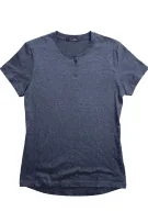 TOM TAILOR T-Shirt Casual Basic Μπλε Ανδρικό