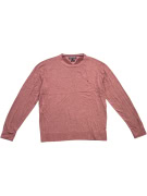Tommy Hilfiger Men’s Pink Knit Sweater Cotton Silk Size L
