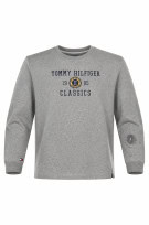 TOMMY HILFIGER CREWNECK CLASSICS GREY MENS PRE OWNED M
