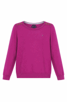 TOMMY HILFIGER CREWNECK MINIMAL ΦΟΥΞΙΑ ΓΥΝΑΙΚΕΙΟ PRE OWNED M