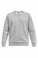 TOMMY HILFIGER 00s CREWNECK MINIMAL GREY ΑΝΤΡΙΚΟ PRE OWNED XL