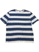TOMMY HILFIGER DENIM T SHIRT SPELL OUT NAVY BIANCO UOMO PRE OWNED XXL