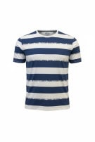 TOMMY HILFIGER DENIM T SHIRT SPELL OUT NAVY BIANCO UOMO PRE OWNED XXL