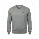 TOMMY HILFIGER DENIM V-NECK KNITTED JUMPER - L