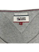 TOMMY HILFIGER DENIM V-NECK KNITTED JUMPER - L