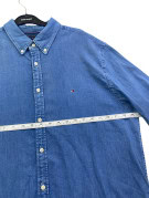 TOMMY HILFIGER DENIM ΠΟΥΚΑΜΙΣΟ MINIMAL WASHED BLUE ΑΝΤΡΙΚΟ PRE OWNED XL